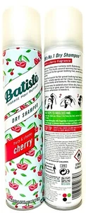 2 Count Batiste 6.73 Oz Fruity & Cheeky Cherry Instant Hair Refresh Dry Shampoo - Picture 1 of 1