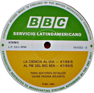 BBC LATIN AMERICA - AL PIE DEL BIG BEN - WHO / ROLLING STONES / E.JOHN - 47/89 - Imagen 1 de 4