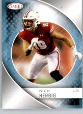 2023 Sage Draft Low Series Pre-Draft Base or Silver Football Card Pick From List