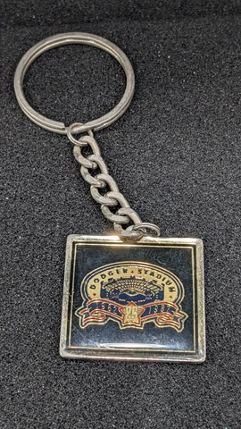 VINTAGE 1987 DODGER STADIUM 25TH ANNIVERSARY PEWTER COLLECTIBLE KEY CHAIN #7 Cover