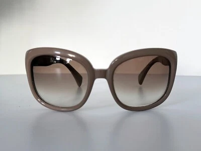 FAB AUTHENTIC ALEXANDER MCQUEEN AMQ 4190/S J1KS8 TAUPE DESIGNER SUNGLASSES ITALY - Image 1 of 4