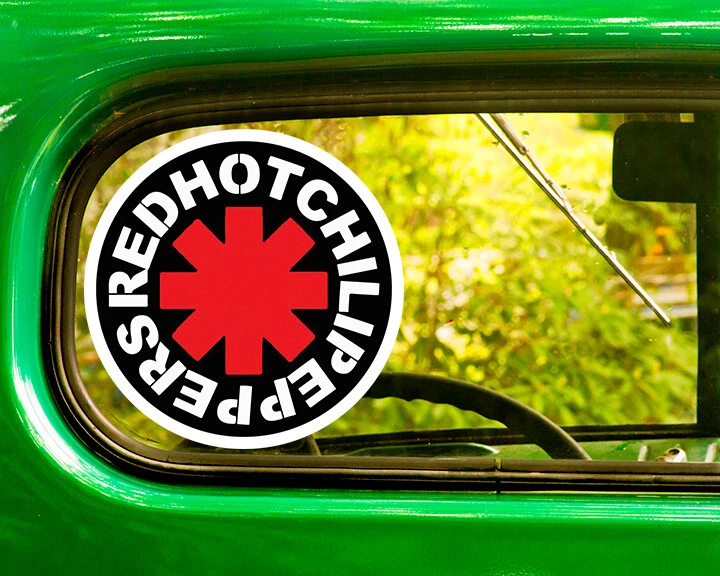 THE DECAL AND STICKER MAFIA 2 RED HOT CHILI PEPPERS DECAL Stickers Bogo Car Bumper Laptop window