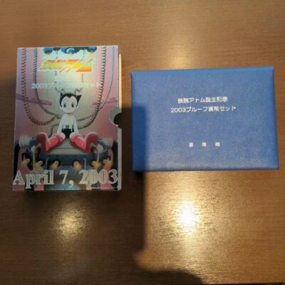 ASTRO BOY Celebration of The Birth on April 7 2003 Proof Coin Box Set Tezuka - Image 1 of 4