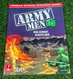 Army Men 3D Prima Oficjalny przewodnik po strategii Sony PlayStation 3DO Bardzo dobry BX34