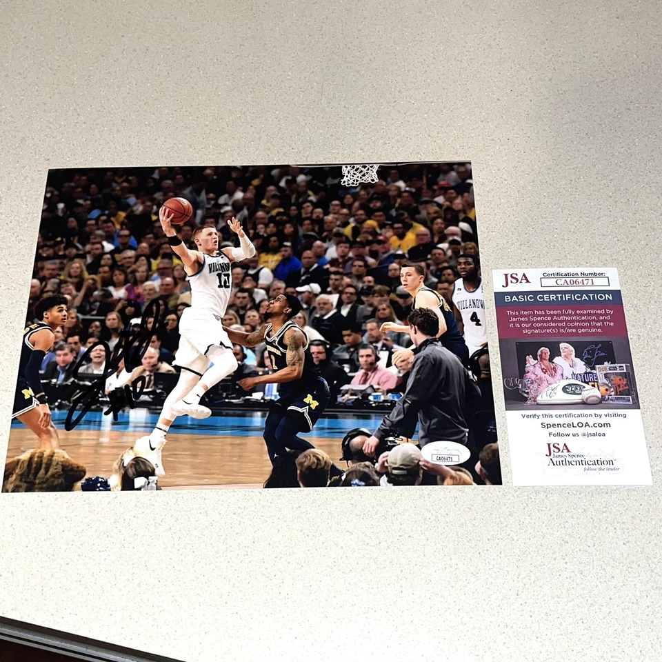 DONTE DIVINCENZO signed autographed 8X10 VILLANOVA WILDCATS BASKETBALL JSA COA - Image 1 of 1