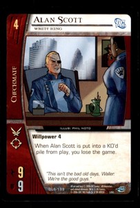 Alan Scott - White King DLS-199 Legion Of Super-Heroes VS System 2006 TCG CCG