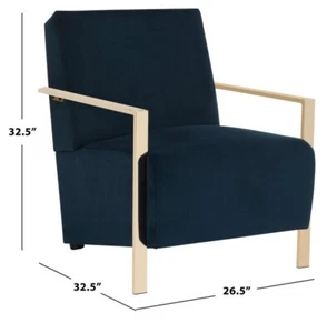 Safavieh ORNA ACCENT CHAIR, Reduced Price 2172754026 FOX6287A - Picture 1 of 5