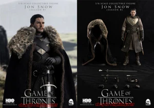 Reloj Threezero 1/6 Juego de Tronos Jon Snow 2.0 Comandante de la Noche INSTOCK - Imagen 1 de 12