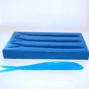 "Señuelo de pesca Split Belly Fluke 7"" molde para verter en la parte superior (molde)" - Imagen 1 de 1