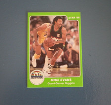 1985-86 Star Mike Evans #53 Denver Nuggets mint