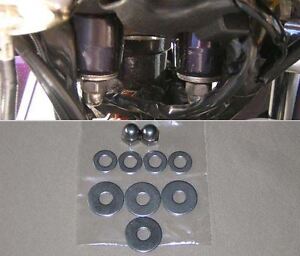 Kawasaki Z1/Z900/Z1000 - Clock Mounting Bracket Attachment Set - Stainless Steel