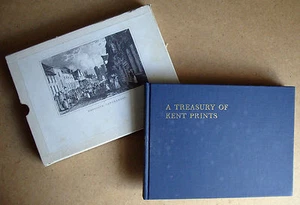 A TREASURY OF KENT PRINTS Cassell 1972 Shepherd Gastineau HB slip case VGC+ - Picture 1 of 7