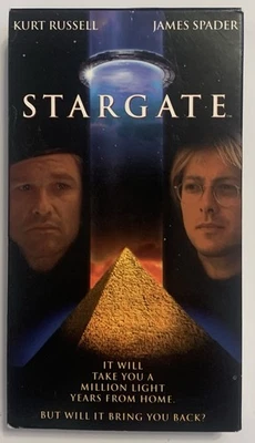 Stargate 1995 VHS Movie Classic Sci-Fi Fantasy Kurt Russell, James Spader - Image 1 of 3