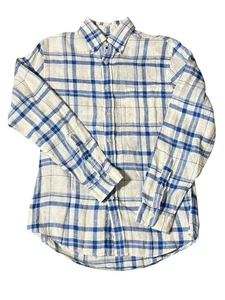 Brooks Brothers Leinen Baird McNutt Regent Fit Preppy Old Money weiß blau Gr. S - Bild 1 von 10