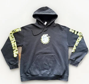 Suicideboy$ x Pouya 2022 Greyday Tour Hoodie Sz M Black Concert Sweatshirt Rap - Picture 1 of 9