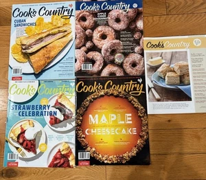 Cook’s Country 2019-21 Back Issues Magazines (5) - Picture 1 of 6