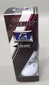 Paquete de 3 pelotas de golf Srixon Q-Star blancas puras manga 3 pelotas de golf - nuevas - Imagen 1 de 6
