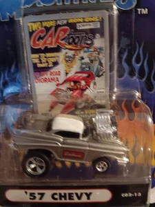 57 Chevy Muscle Machines Cartoon Series Edelbrock On Door - Picture 1 of 1