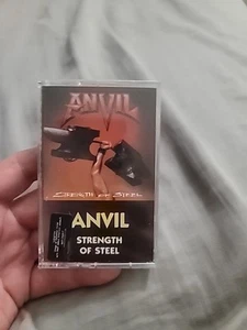 Anvil - Strength Of Steel (Cassette, Enigma) Heavy Metal Rock Factory Sealed - Imagen 1 de 7