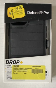 OTTERBOX Defender Pro Series Case With Holster iPhone 14 Plus - Black - Picture 1 of 5