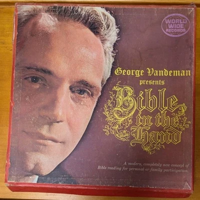 George Vanderman Presents Bible In The Hand - Image 1 of 4