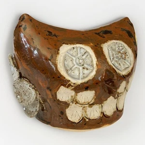 Weird and Wonderful Vintage Studio art Pottery Owl Unknown Maker - Picture 1 of 11