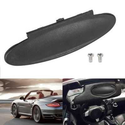 For Porsche 911 996/997 Boxster Cayman 1996-2010 Sun Visor Mirror Cover Black Foto 1 de 4