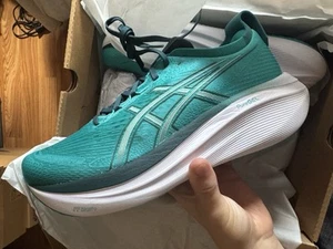 ASICS Gel Nimbus 27 Wave Teal Size US10.5 Mens - Picture 1 of 6