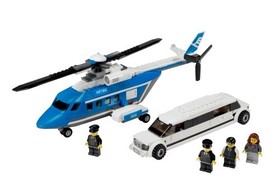 LEGO #3222 City - Helicopter and Limousine (2010)