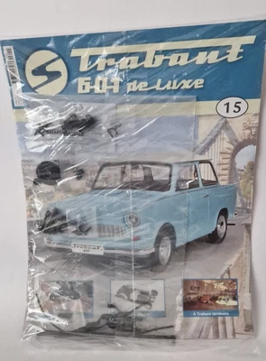 Trabant 601 de Luxe 1:8 Baumodel Nr  Ausgabe 15 DDR PKW 1/8 Hachette Bauteil - Bild 1 von 2