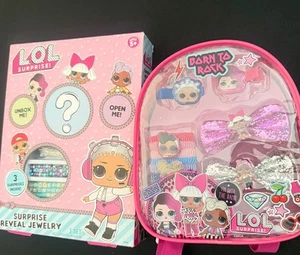 LOL Suprise! Surprise Activity Kit Reveal Jewelry - Set 3 sorprese dentro e capelli - Foto 1 di 6