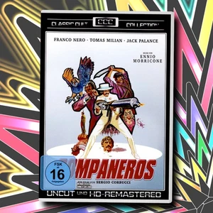 COMPANEROS (1970) DVD Uncut CCC Classic Cult Collection LASST UND TÖTEN - Picture 1 of 2