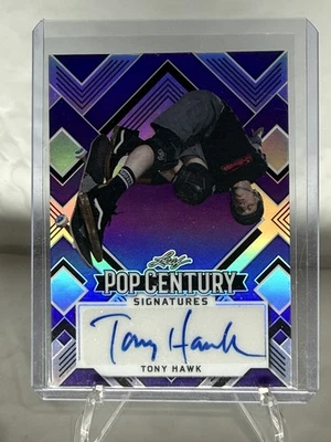 Tony Hawk 2022 Leaf Pop Century Autograph Card /25 !! Pro Skater Auto - Image 1 of 2