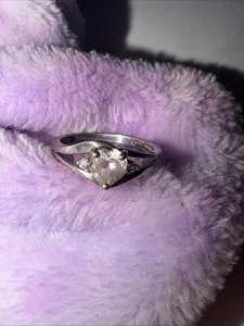 925 CZ Ring Unknown Size - Picture 1 of 6