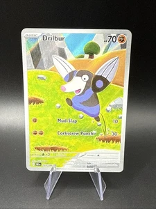 Drilbur 124/086 Sv: Black Bolt Holo - Imagen 1 de 2