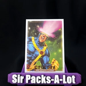 2024 Marvel Masterpieces 1992 Platinum Canvas Card #13 Cyclops - Bild 1 von 2