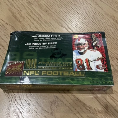 1999 Pacific Aurora Football Hobby Box Factory sealed - Image 1 of 4