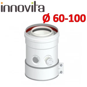 INNOVITA - Vertikaler Koaxial-Startanschluss Ø 60/100 mm für Durchlauferhitzer - Bild 1 von 1