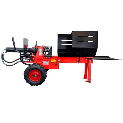 CROSSFER Holzspalter 12 Tonnen 6,5PS Benzinmotor 52cm Spaltlänge für Brennholz - Bild 1 von 4