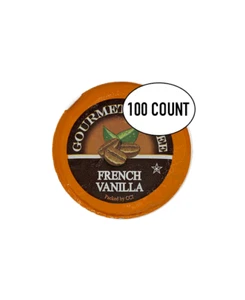 Café francés con sabor a vainilla, tazas de una sola porción de 100 quilates para taza K Keurig - Imagen 1 de 2