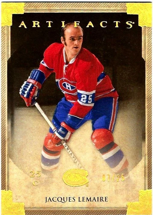 2013-14 UPPER DECK ARTIFACTS GOLD JAQUES LEMAIRE #7/25 nice cANADIANS MONTREAL - Image 1 of 1