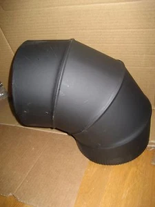 8" Adjustable Elbow Accommodates non vertical stovepipe installations - Picture 1 of 2