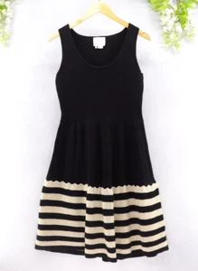 Kate Spade NY Sandra Knit Wool Sleeveless Striped Dress Sz M - Picture 1 of 10