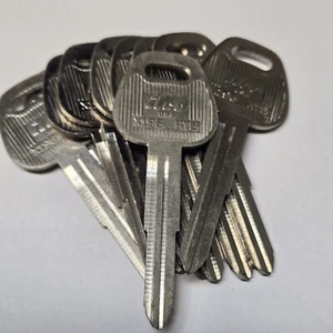 Pack of (10) Ilco X196 HY5 Uncut Key Blank For Honda Hyundai Mitsubishi. - Foto 1 di 3