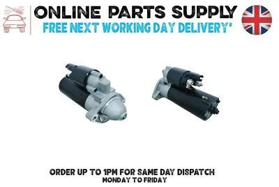 Starter Motor For Toyota Corolla Liftback 2000 to 2002 2.0kW - Image 1 of 4