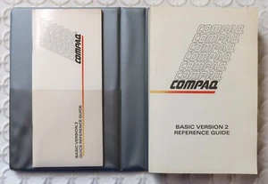 Compac 1984 Basic Version 2 Reference Guide Book With Gray Case - Photo 1/9