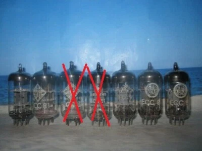  ECC81 TELEFUNKEN / SIEMENS / VALVO  (2541) - Bild 1 von 4