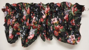Ralph Lauren Isadora Cenefa Pull Up Ajustable Negra-Anillos en la Espalda-Algodón-3 Ava - Imagen 1 de 16