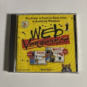 Web Vengeance PC CDROM 1997 Vintage Videogame Segasoft Windows 95 *New Sealed* - Picture 1 of 2