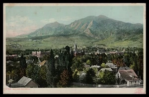Valla Piquete Ojo de Pájaro ROCA COLORADO MONTAÑAS ROCOSAS PUBLICACIÓN DETROIT 1908 - Imagen 1 de 2
